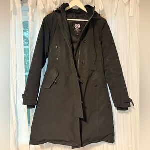 Canada Goose Women's Black Long Jacket